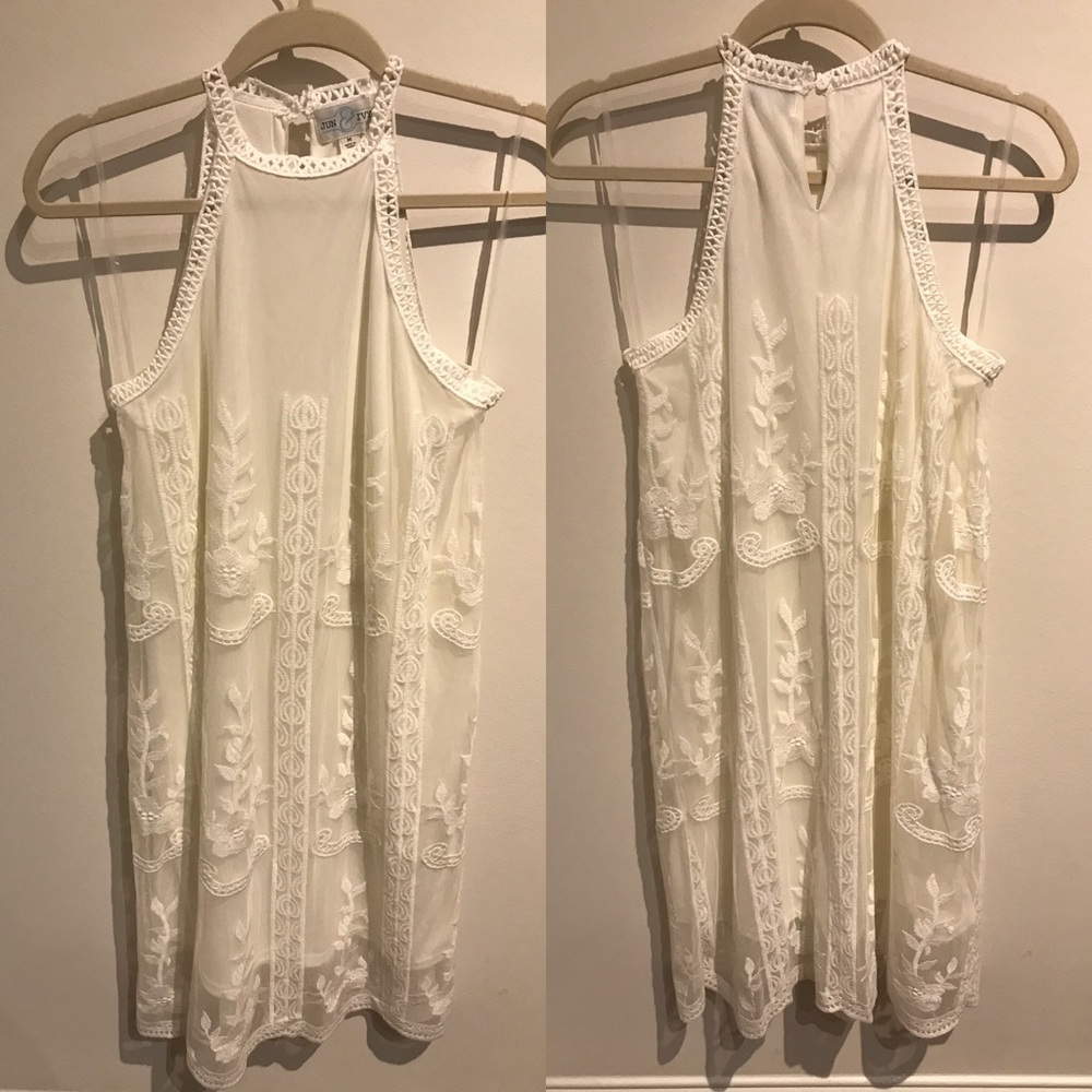 Francesca’s White Dress